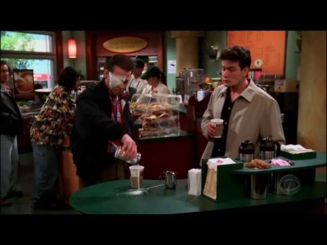 Two and a Half Men - Alan with an Eyepatch [HD]