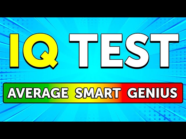 A Fun IQ Quiz for the Eccentric Genius