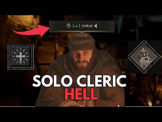 You should Solo Hell As Cleric... |  PvE Cleric Clears Fast | Dark And Darker
