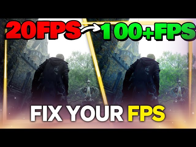 How to COMPLETELY FIX Hogwarts Legacy PC FPS Issues! PC Optimization Guide!