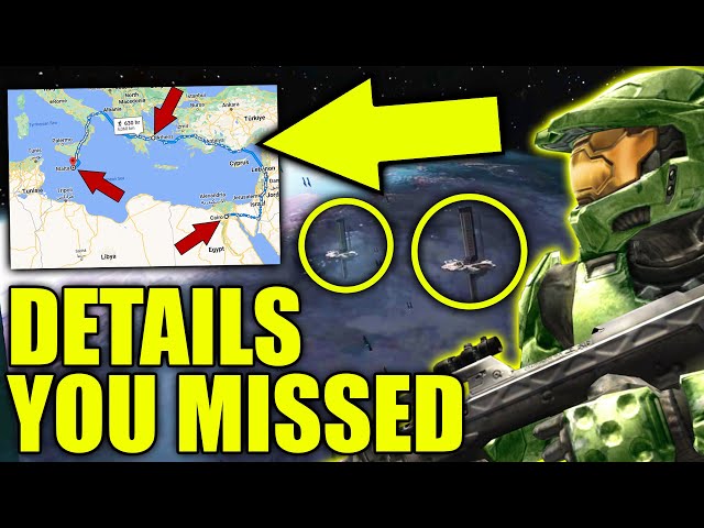 25 minutes of obscure Halo Details You Probably Missed