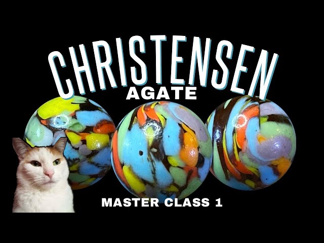 Christensen Agate Marbles Master Class (Part 1: Guineas and Boxed Sets)