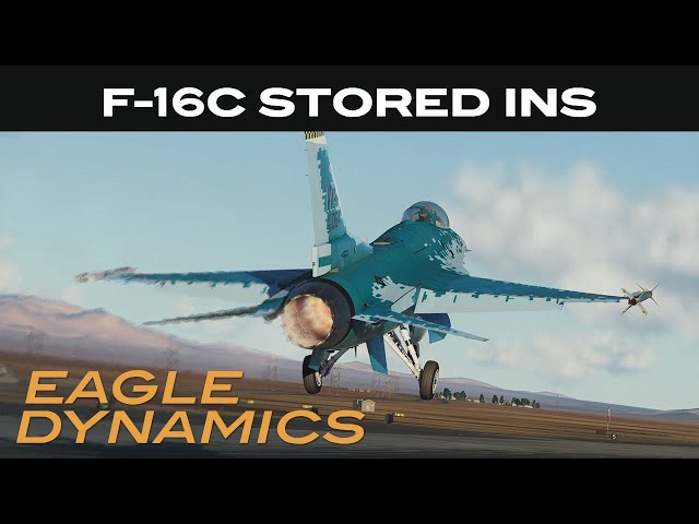 DCS: F-16C Viper – Stored Heading INS Alignment