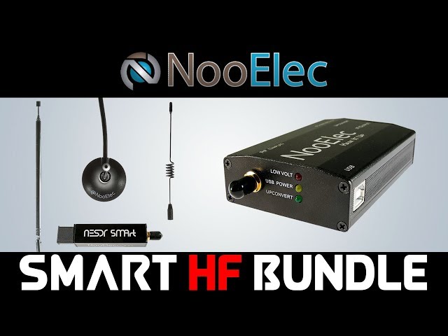 NooElec SDR SMArt HF Bundle Contents with HAM IT UP