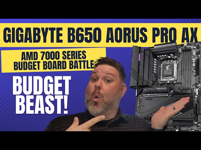 Budget BEAST! Gigabyte B650 Aorus Pro AX AM5 Budget Board Battle Pt 2