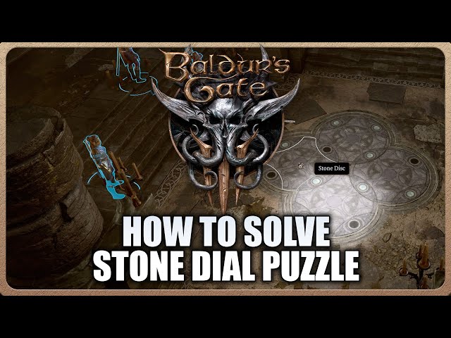 Baldur's Gate 3 - How to Solve the Stone Floor Disc Puzzle in Defiled Temple