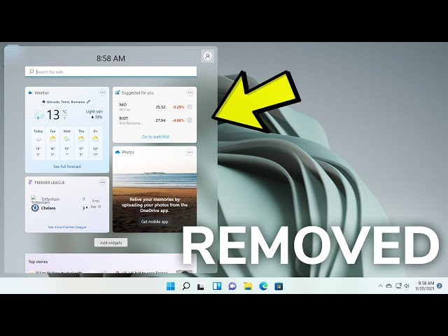How to Completely Remove Widgets from Windows 11