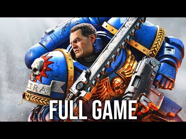 Warhammer 40,000 Space Marine Gameplay Walkthrough FULL GAME (no commentary)
