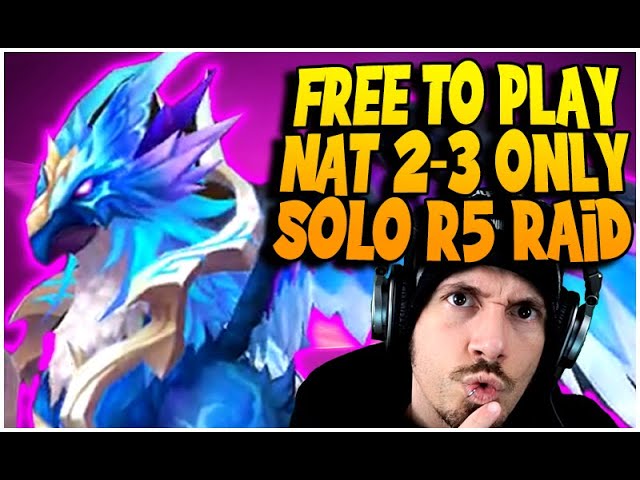 NAT 3 ONLY - FREE TO PLAY - SOLO R5 - 3 Teams (Summoners War)