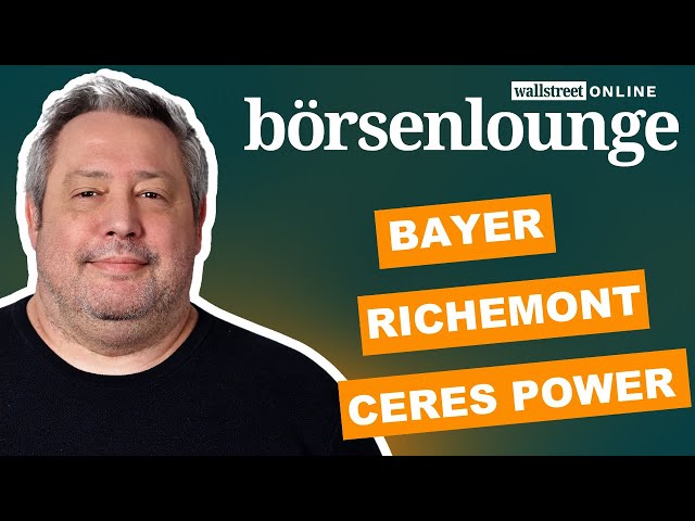 TSMC | Richemont | Bayer - Ceres Power explodiert & Plug Power implodiert!