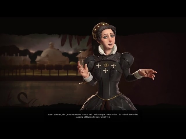 Civilization 6 All leaders First meet Animation [ENG sub]