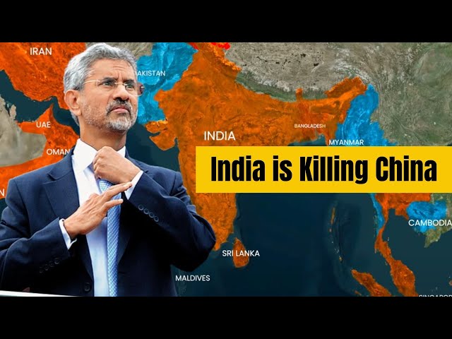 How India is TRAPPING China with its Military STRATEGY? Geopolitics EXPLAINED