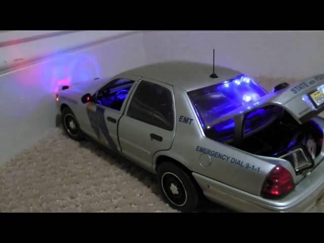 1/18 Scale Police Cars For Sale: My Collection.... 1080p Full HD