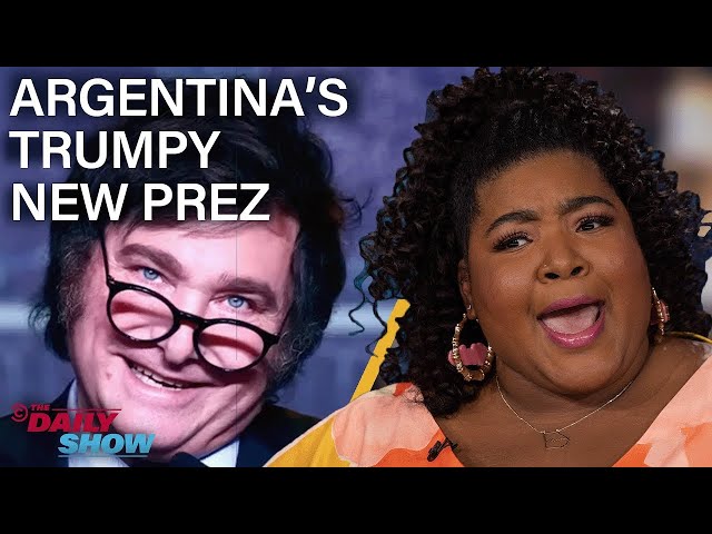 Argentina’s New Chainsaw-Wielding President & RIP Self-Checkout? | The Daily Show