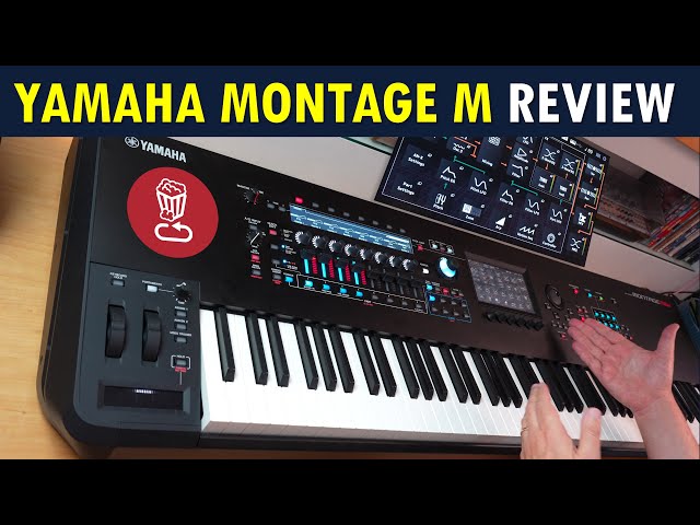Yamaha Montage M Review // What's new // Poly AT keybed & AN-X explored // M6/M7/M8x Tutorial