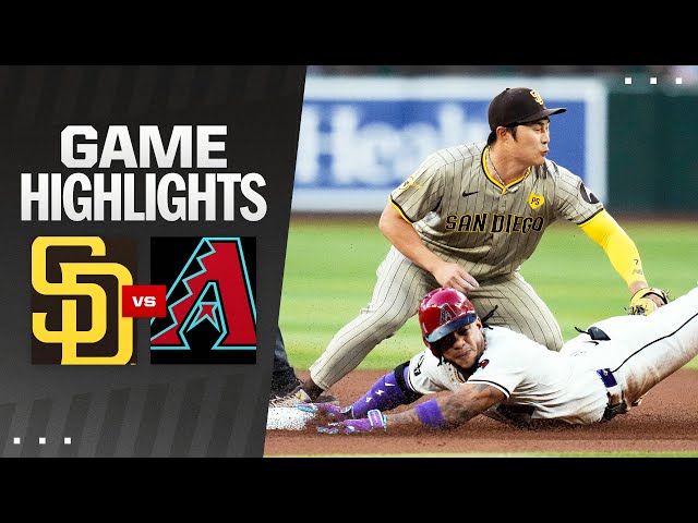 Padres vs. D-backs Game Highlights (5/3/24) | MLB Highlights