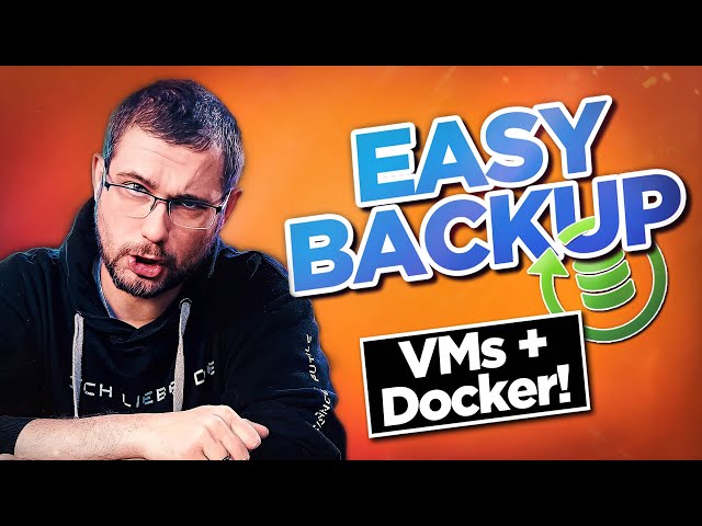 🛠️ Unraid: Backups von VMs & Dockern erstellen!