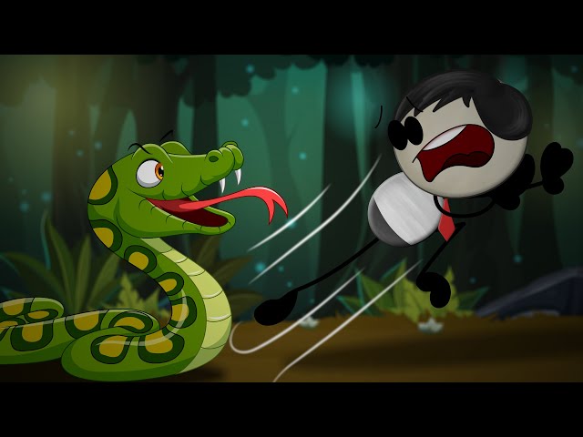 What if we Lived with a Snake? + more videos | #aumsum #kids #cartoon #whatif #education