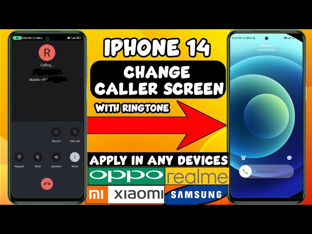 HOW TO CHANGE CALLER SCREEN / IPHONE ki Caller Screen Android me kaise lagaye / PT