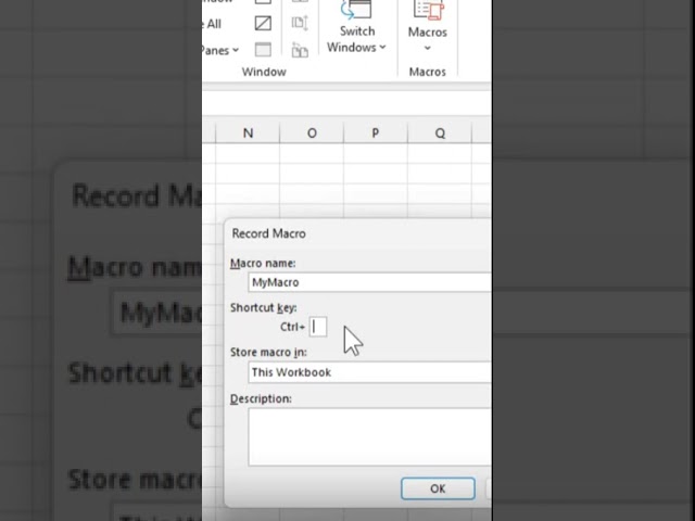 Introduction to Microsoft Excel VBA and Macros #shorts