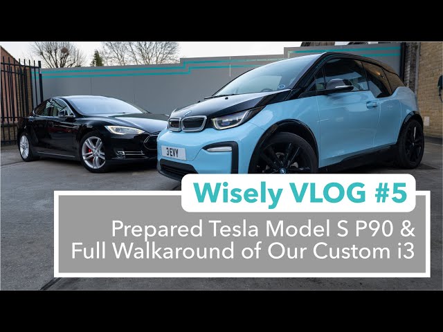 VLOG #5: Finished Tesla Model S P90 & Full Walkaround of Our Custom Gulf Blue BMW i3