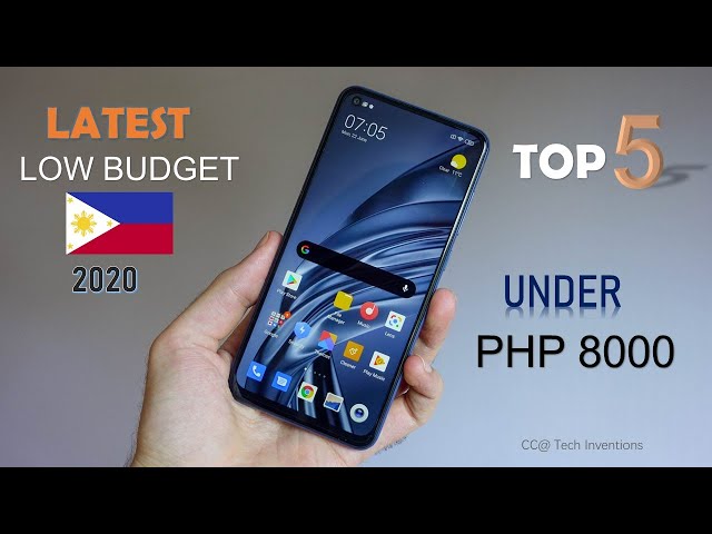 TOP 5 Low Budget phones under 8000 Pesos for 2020 | low Budget gaming and camera phones 2020