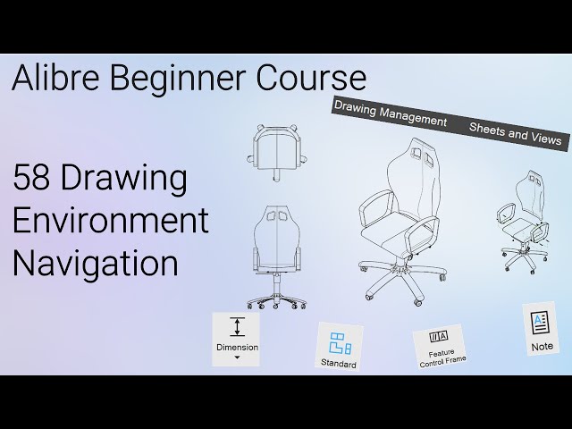 Navigating the Drawing Environment | Alibre Beginners Course #58