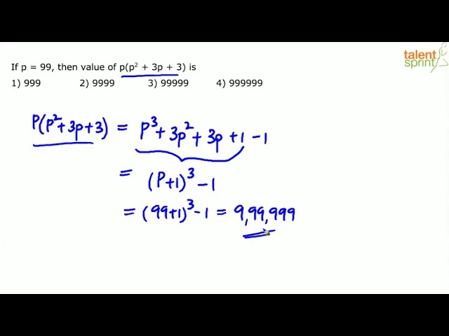 Algebra | Additional Example 5 to 8 | Quantitative Aptitude | TalentSprint Aptitude Prep