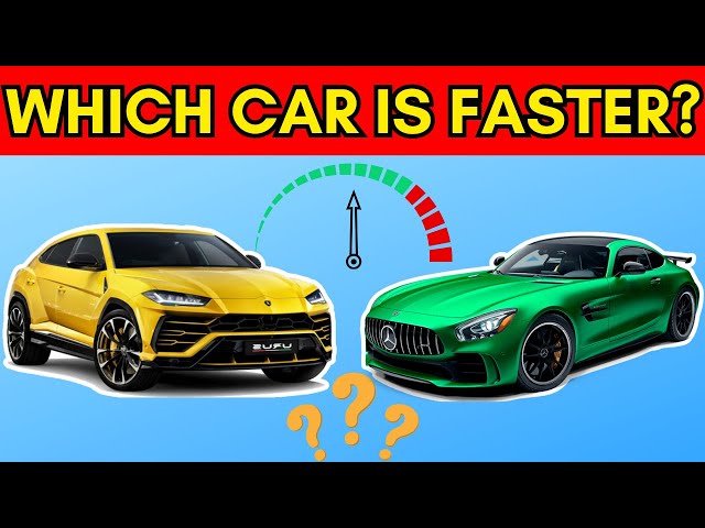 Which Car Is Faster? | Car Quiz | Hard 🏎️ (Part 2)