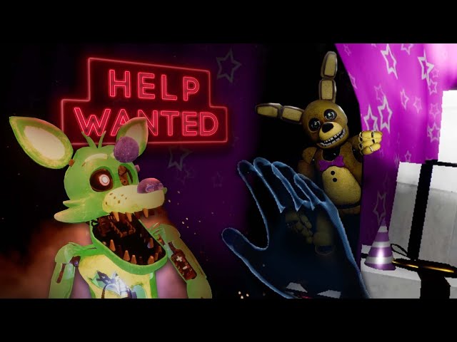 The SCRAPPED FNaF Help Wanted Version…