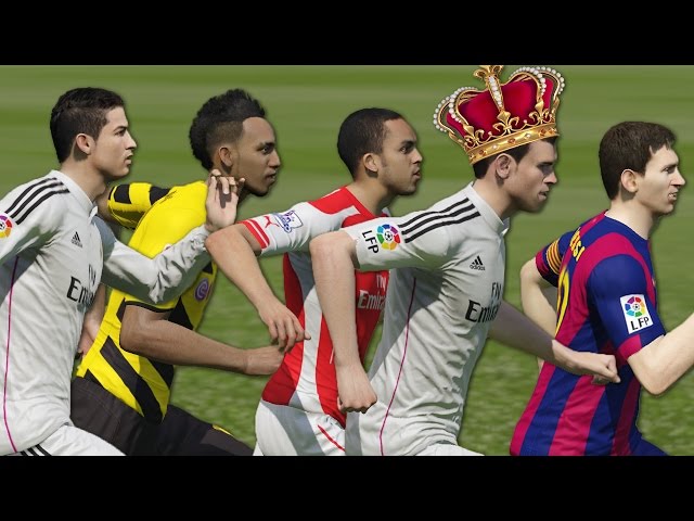 FIFA 15 Speed Test | Fastest players in FIFA