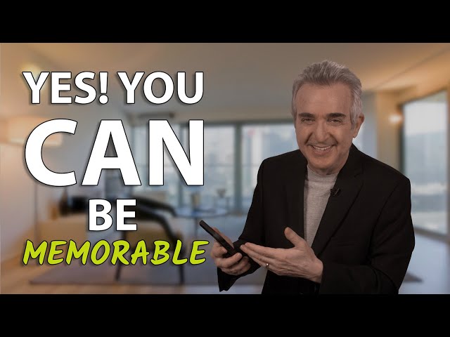 How to make your videos memorable