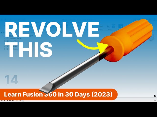 Day 14 of Learn Fusion 360 in 30 Days for Complete Beginners! - 2023 EDITION