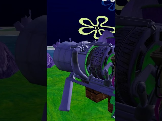 I found Plankton's Thunder Gun....