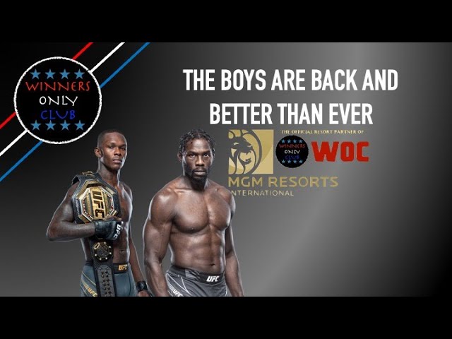 And Just Like That, The Boys Are Back For UFC 276