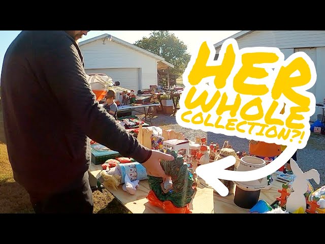 40 Years Of Collectibles At One YARD SALE?!