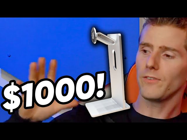 Linus Defends Apple's $1,000 Monitor Stand
