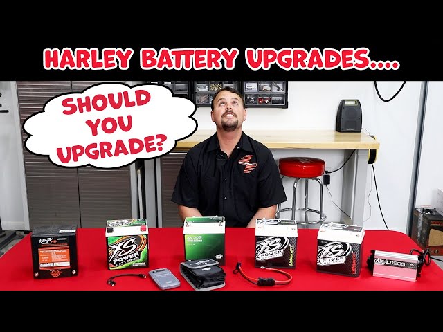 Lithium or AGM? What's the best Harley Davidson replacement battery? When and why should you upgrade