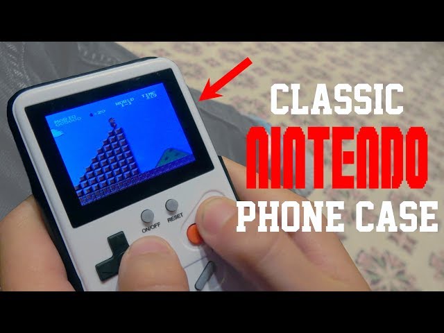 What's inside a Gameboy Phone Case?