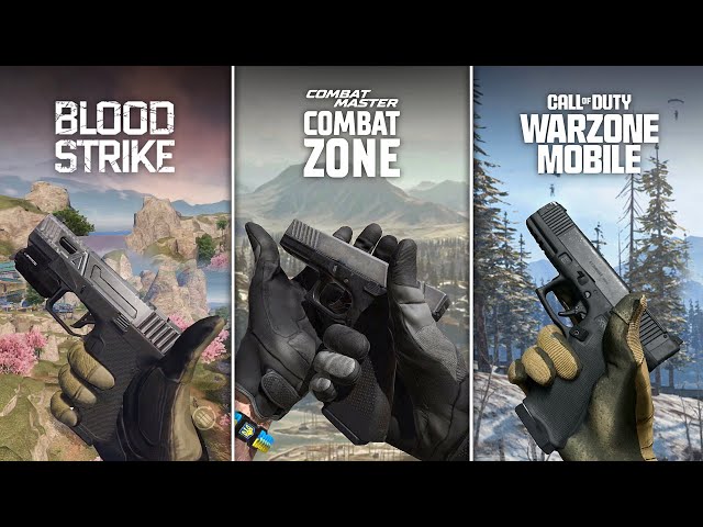 Blood Strike vs Combat Master: Combat Zone vs Warzone Mobile Comparison