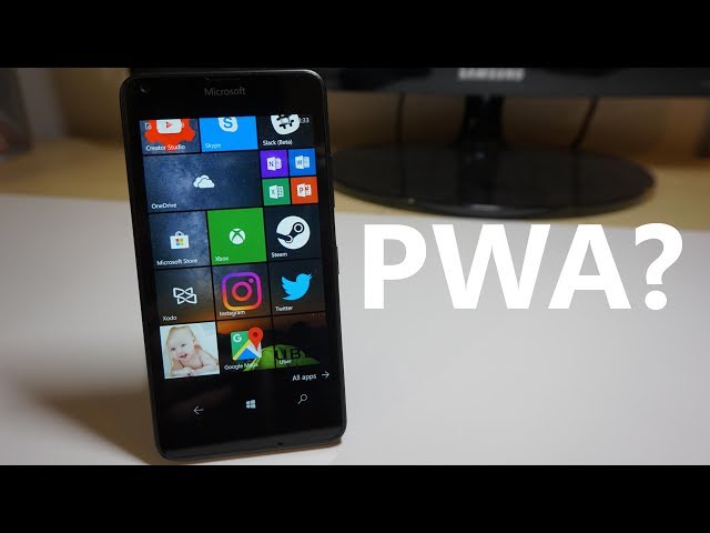 Progressive Web Apps (PWAs) on Windows 10 Mobile?