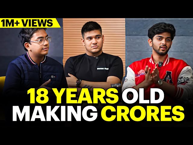 Earning 1 CRORE+ At The Age of 18 | The 1% Club Show | Ep. 13