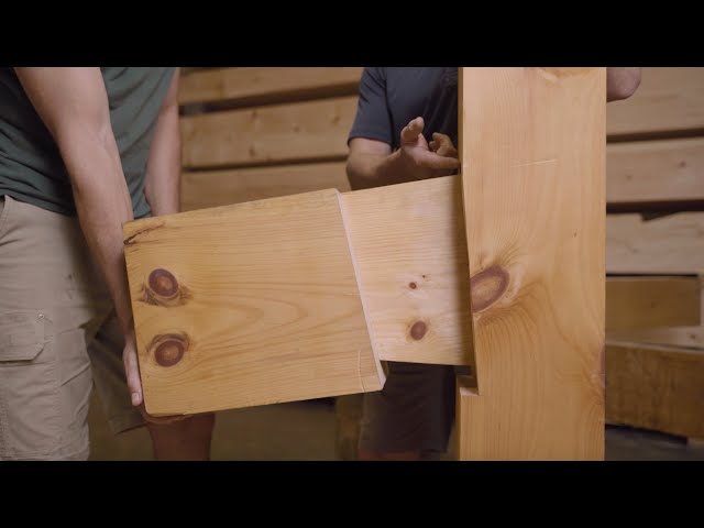 Understanding a Timber Frame Thru Mortise  - Timber Framing Online Course Sample