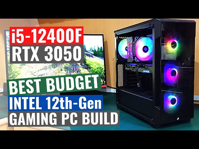 BEST BUDGET INTEL 12th-Gen GAMING PC Build 2022