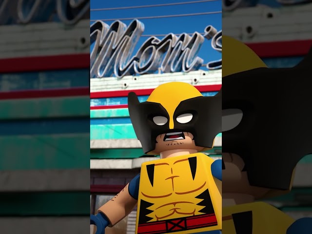 Best LEGO Wolverine Moments ❗🔥 #xmen #lego