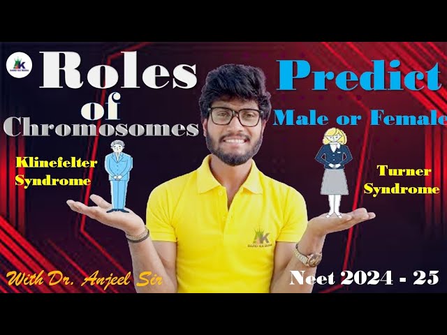 Revision || Chromosome explanation in one short with anjeel sir || NEET 2024 - 25