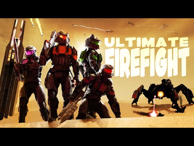 Halo Friends VS The Ultimate Firefight Experience (highlight video)