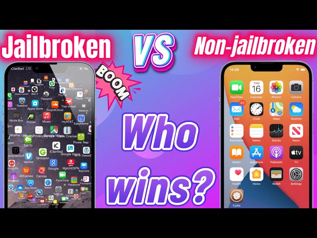 Jailbroken iPhone VS Non-Jailbroken iPhone / Quick Comparing 🔥