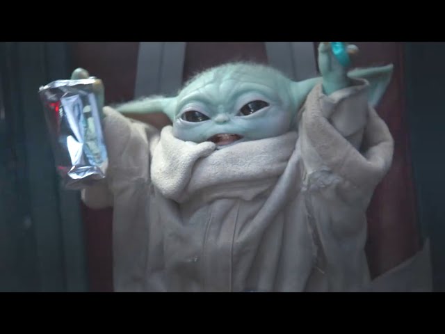 Baby Yoda Loves Cookies TOO MUCH