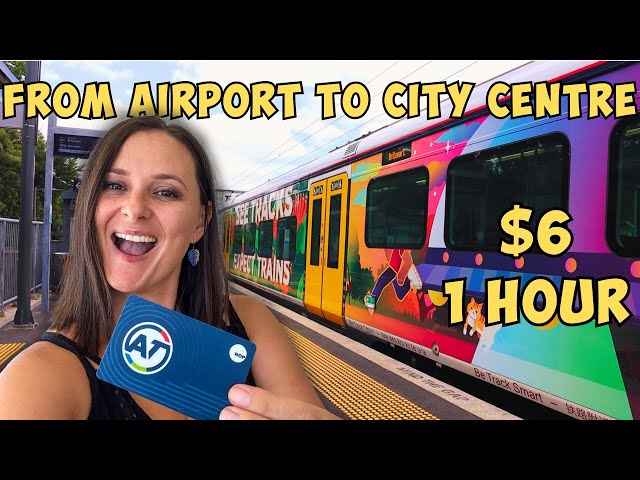 From AUCKLAND AIPORT to CITY CENTRE for just $6 l New Zealand l Dec 2023